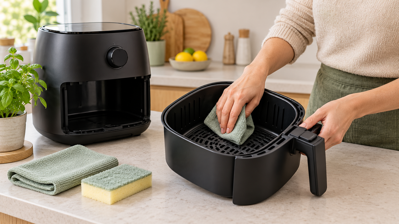 Airfryer schoonmaken: 7 slimme tips voor je coating